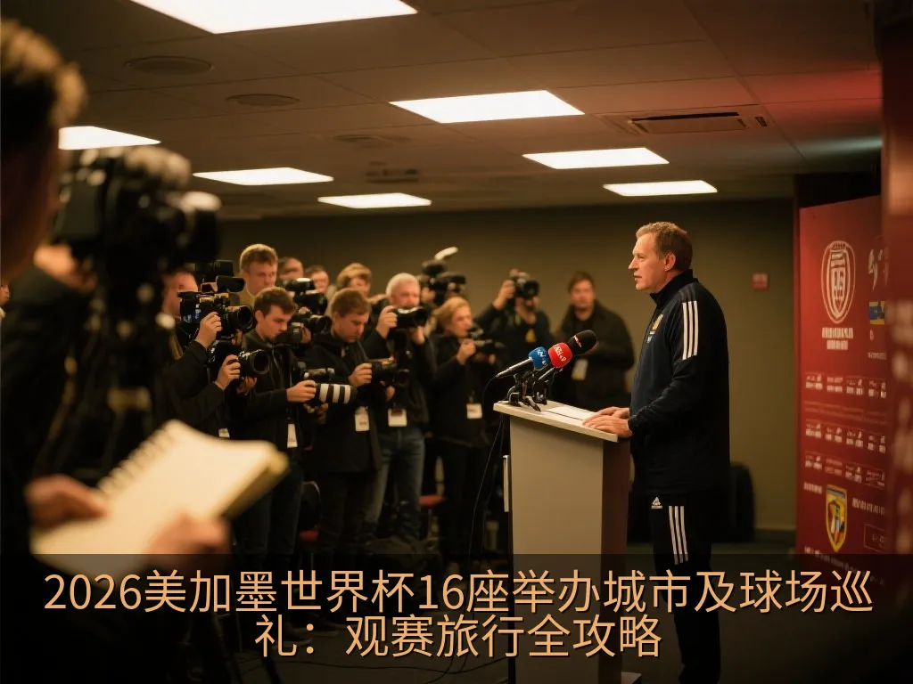 现代高科技体育场外观,阳光明媚,周围环绕着绿色公园和步行道